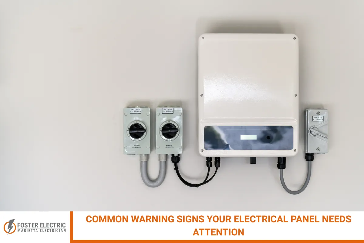 Common Warning Signs Your Electrical Panel Needs Attention