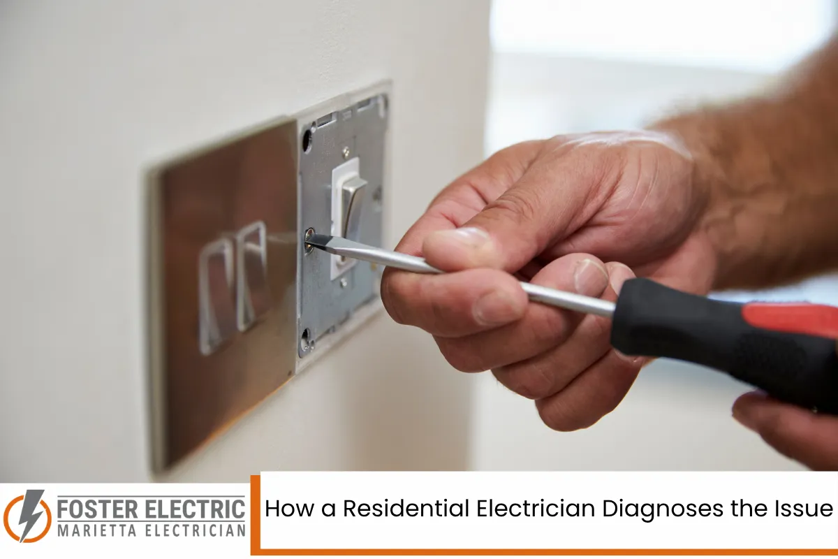 How a Residential Electrician Diagnoses the Issue