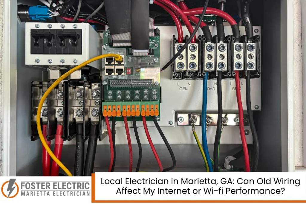 Local Electrician in Marietta, GA Can Old Wiring Affect My Internet or Wi-fi Performance