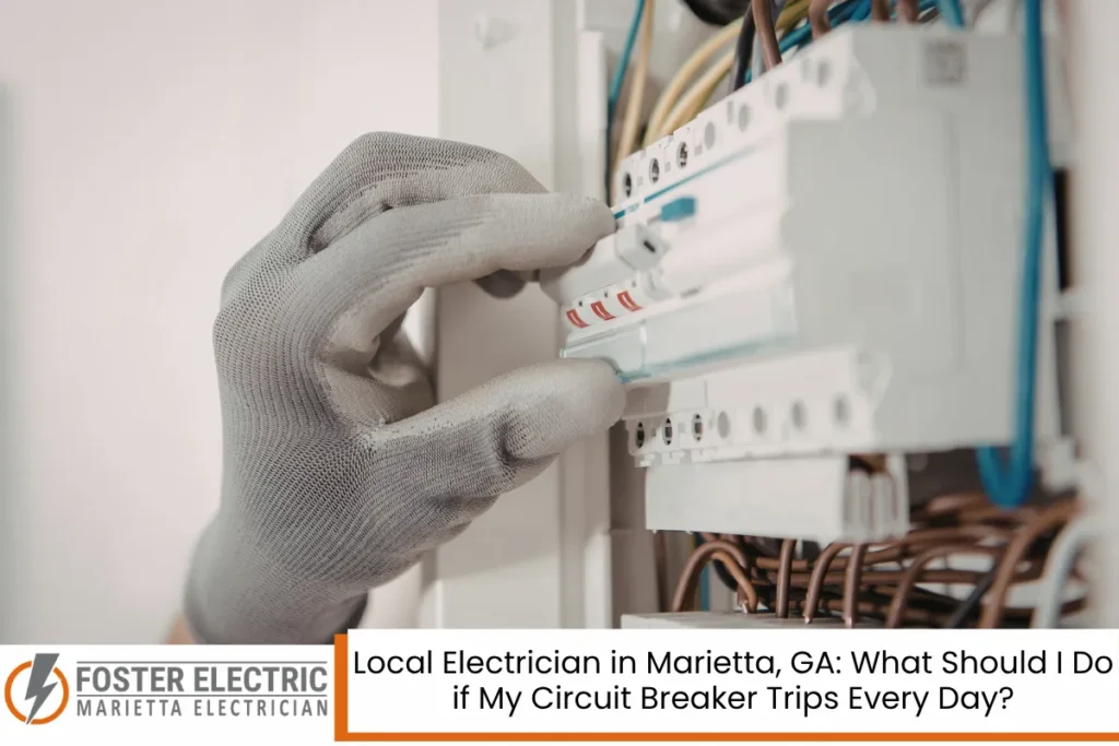 Local Electrician in Marietta, GA What Should I Do if My Circuit Breaker Trips Every Day