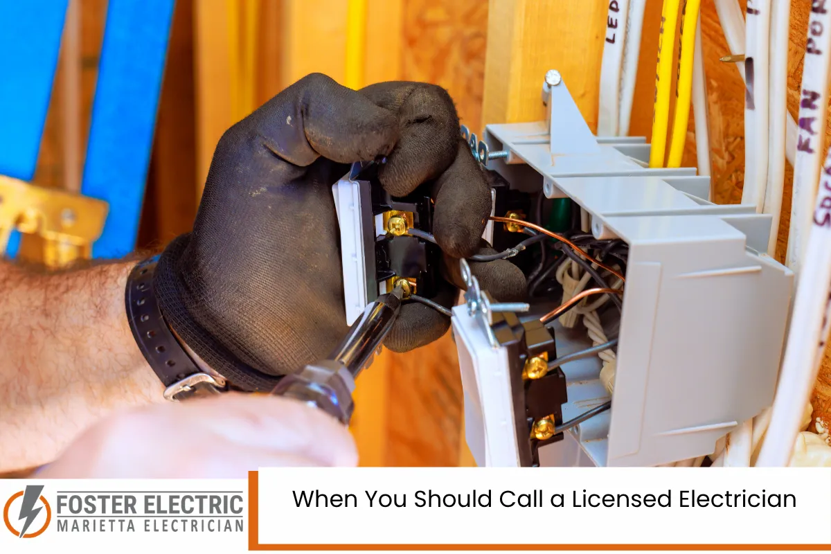 When You Should Call a Licensed Electrician