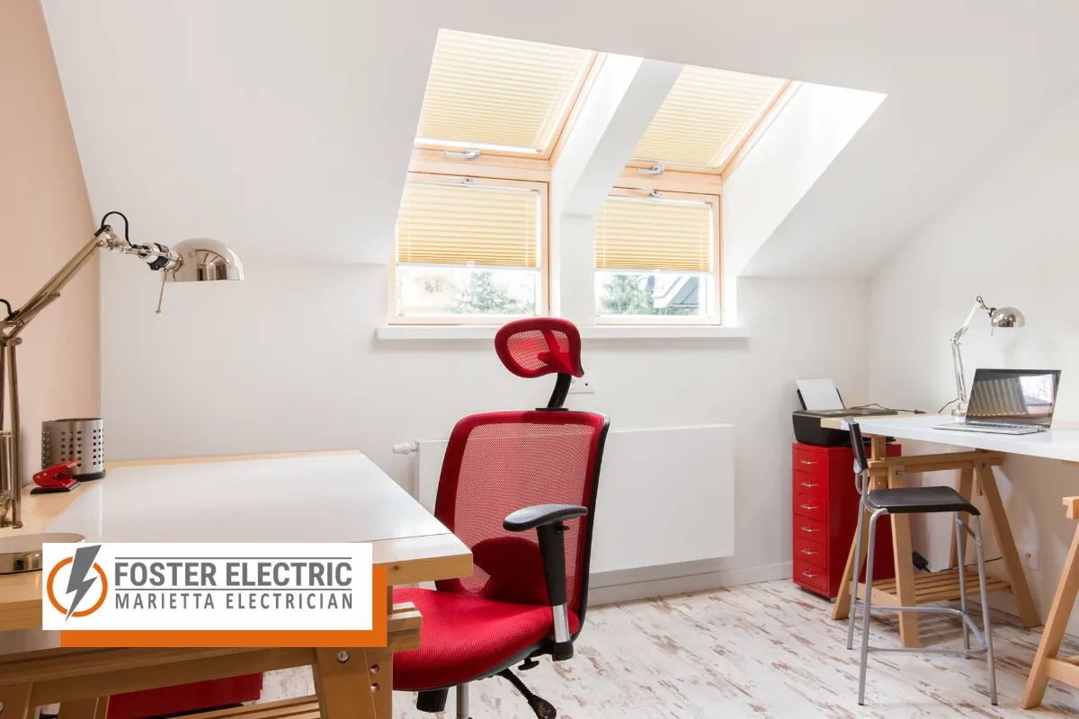 A Practical Attic Office Wiring Process